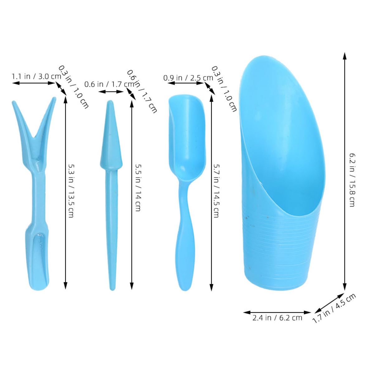 4pcs/set, Plastic Durable Buck - огляд і ціна Plant Parent Tools