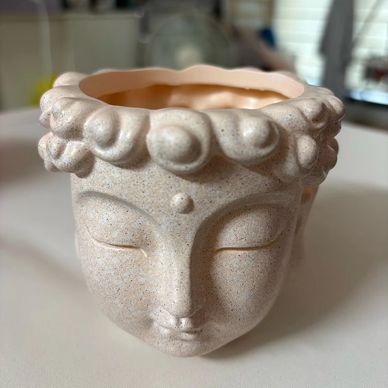 Zen Buddha Statue Resin Plante - огляд і ціна Snake Plant Ceramic