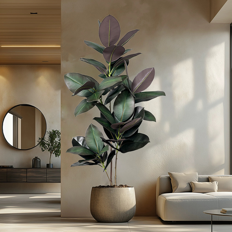 70-150cm Artificial Ficus Tree - огляд і ціна Rubber Plant Ficus