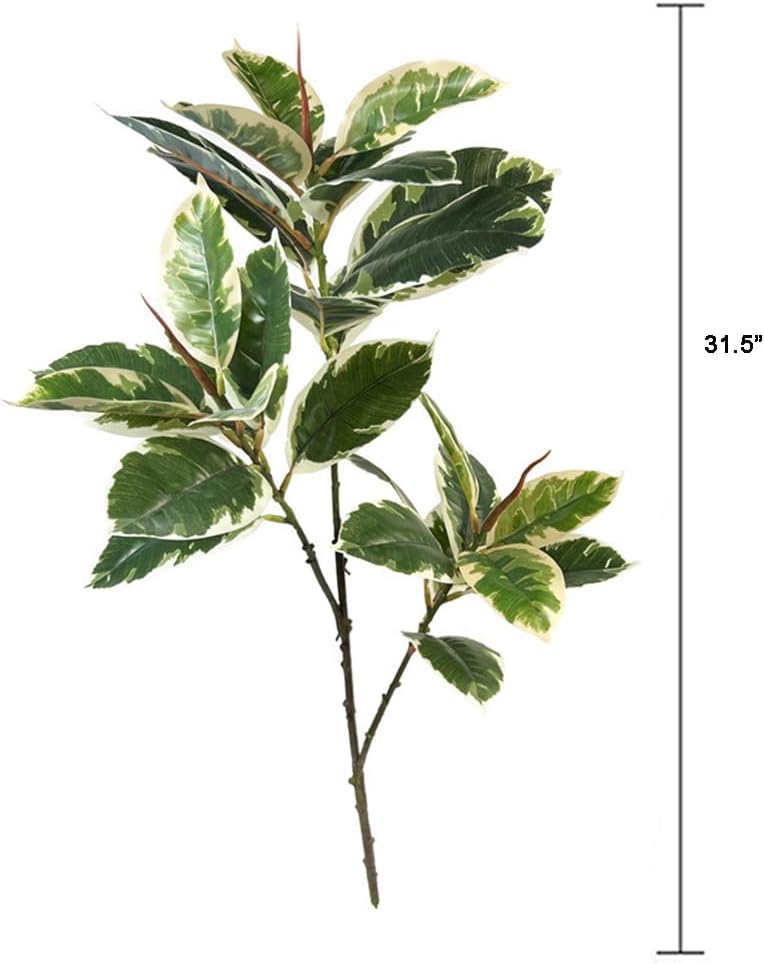 Ficus Tineke Artificial Plant  - огляд і ціна Rubber Plant Ficus