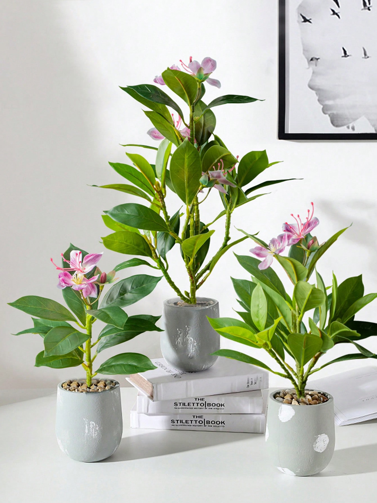 21-40cm Artificial Azaleas Pla - огляд і ціна Rubber Plant Ficus