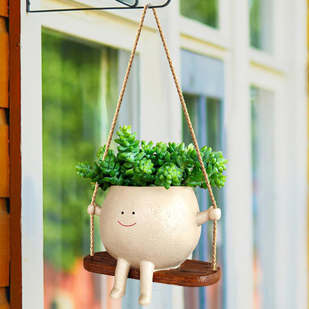 Swing Flower Container Resin C - огляд і ціна Snake Plant Ceramic
