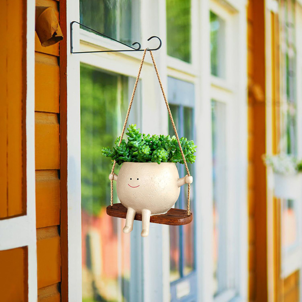 Swing Flower Container Resin C - огляд і ціна Snake Plant Ceramic