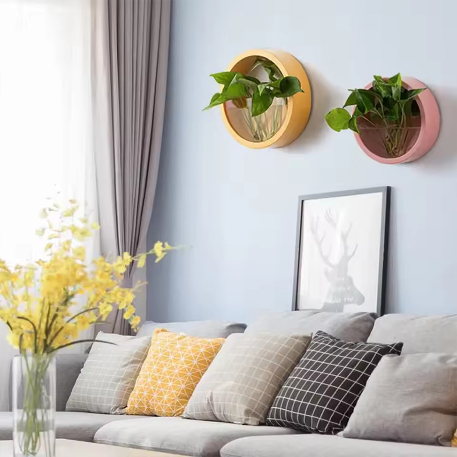Round Wall Mount Planter Pot 3 - огляд і ціна Snake Plant Ceramic