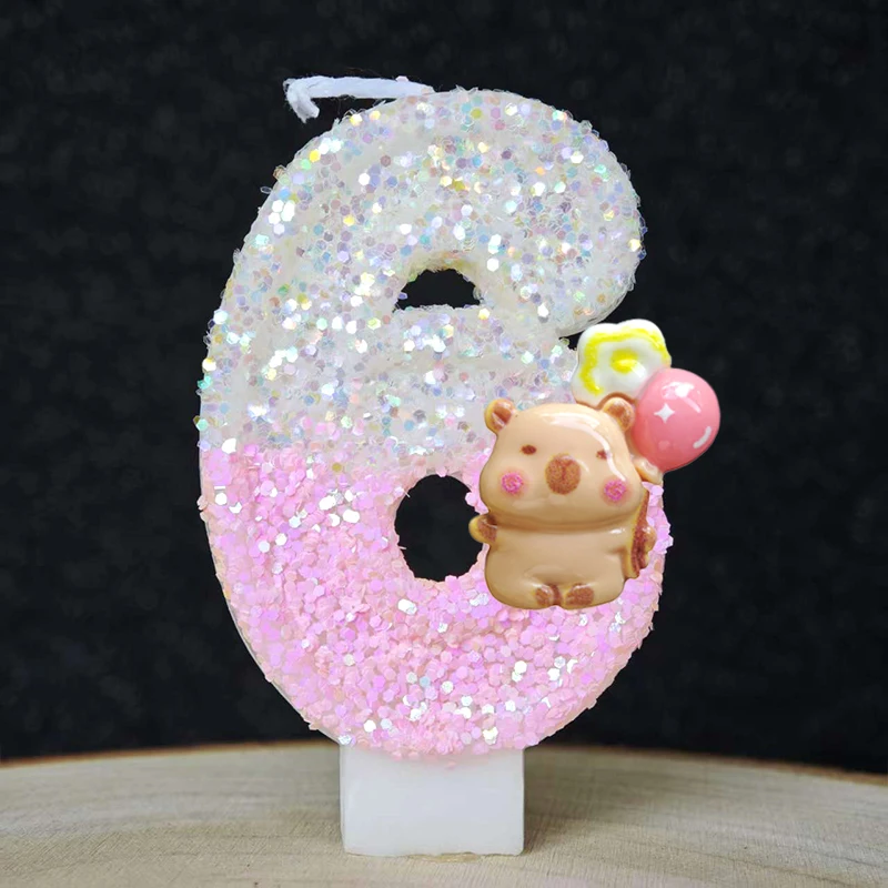 New Capybara Candles Cake Deco - огляд і ціна Plant Parent Gifts