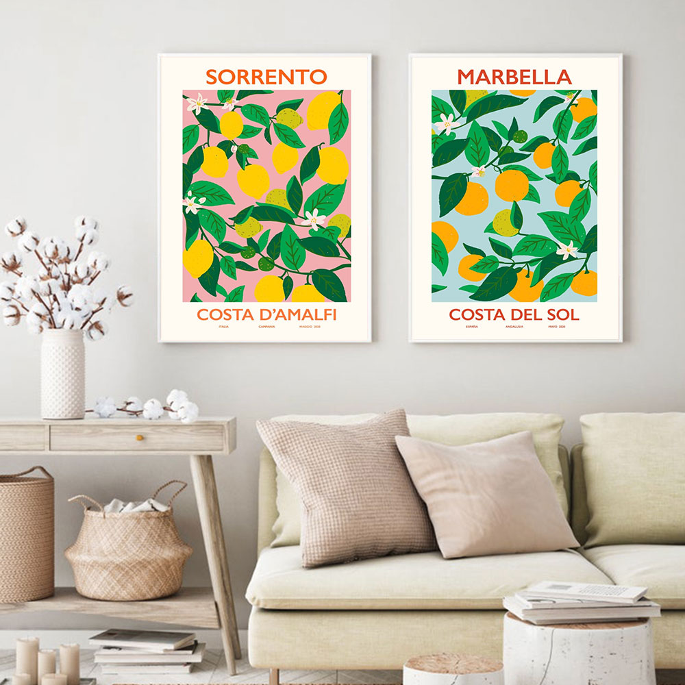 Fruit Lemon Orange Prints Post - огляд і ціна Plant Jackfruit