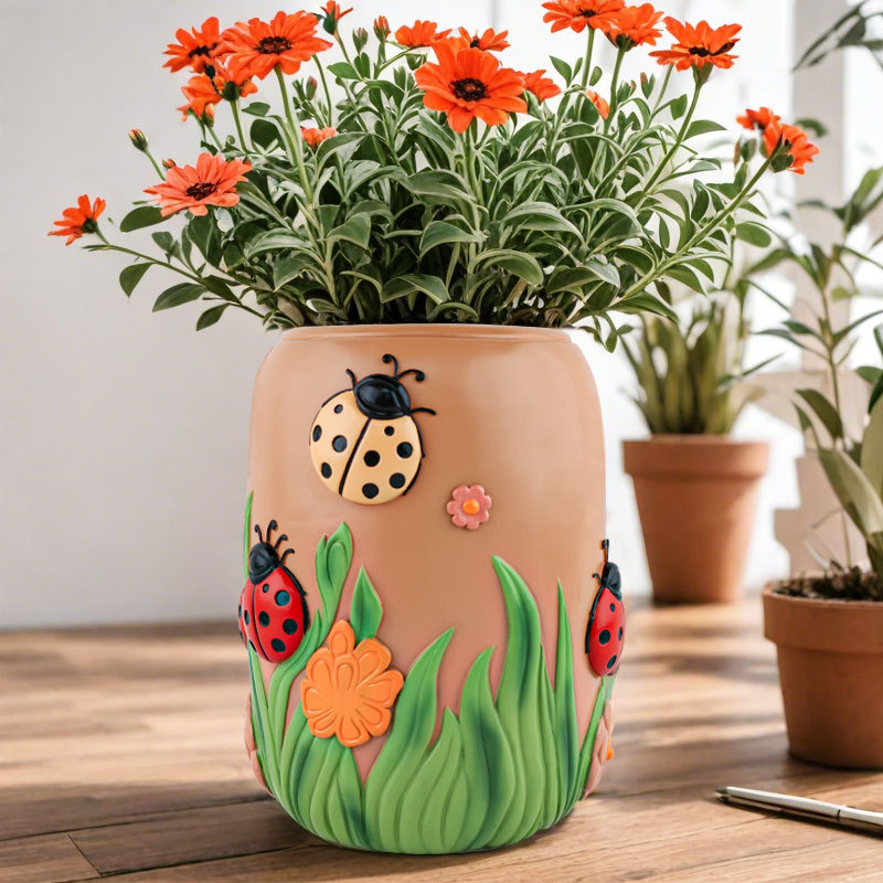 Creative Resin Flower Pot - Ti - огляд і ціна Snake Plant Ceramic