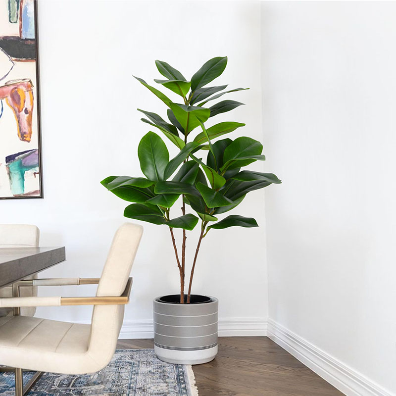 51in Large Artificial Plants F - огляд і ціна Rubber Plant Ficus