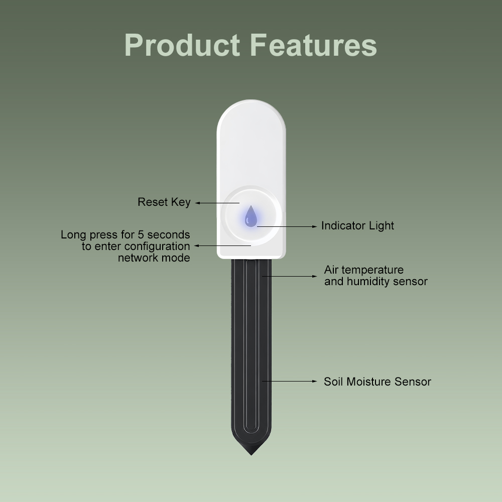 ZigBee Soil Moisture Tester Hu - огляд і ціна Plant Parent Tools