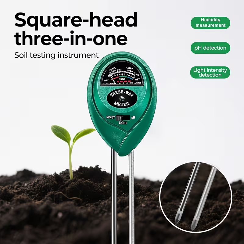 3-in-1 Soil Tester (Moisture,  - огляд і ціна Plant Parent Tools